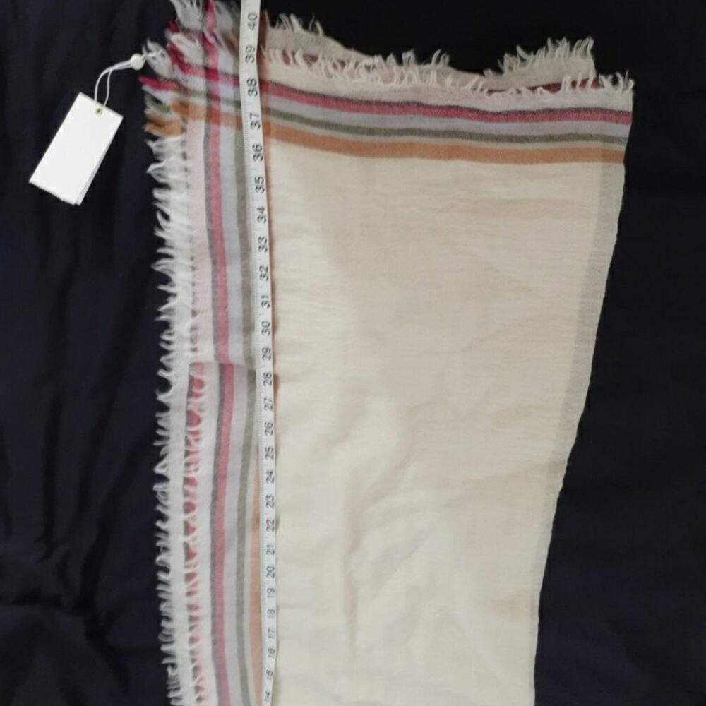 NEW Tory Burch Scarf With Logo Women's - Picture 2 of 5